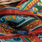 Drake's Orange Kilim Print Wool-Silk Long Scarf - image 7