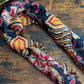 Drake's Pink Tiger Motif Print Wool-Silk Bandana - image 3