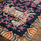 Drake's Pink Tiger Motif Print Wool-Silk Bandana - image 5