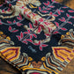 Drake's Pink Tiger Motif Print Wool-Silk Bandana - image 8