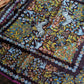 Drake's Purple Mythical Forest Print Wool-Silk Bandana - image 3