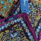 Drake's Purple Mythical Forest Print Wool-Silk Bandana - image 5
