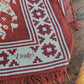 Drake's Red Mughal Elephants Print Wool-Silk Scarf - image 2