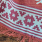Drake's Red Mughal Elephants Print Wool-Silk Scarf - image 4