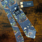 Drake's tropical vacation handmade rolled edge tie detail view 2