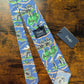 Drake's western rodeo motif handmade tipped silk tie detail view 3