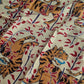 Drake's Yellow Tiger Motif Print Wool-Silk Bandana - image 4
