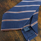 Kingsman Striped Silk And Cotton-blend Tie